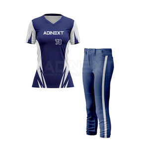 Uniforme de softball pour femmes adultes, léger, grande taille, respirant, de haute qualité, couleur personnalisée - Product Image 1