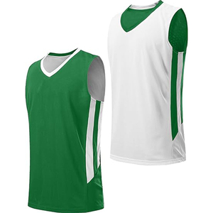 Prix d'usine OEM personnalisé T-shirt de sport à séchage rapide tendance pour homme Impression col en V Maillot de basket-ball - Product Image 4