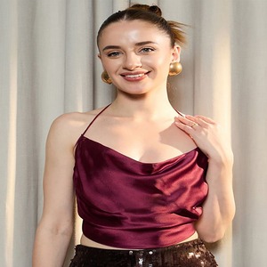 Nouveau chaud femmes personnalisable couleur débardeurs nouveauté col rond bouton ruban robe respirant vêtements fabriqué en inde - Product Image 1