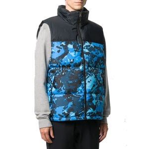 Chaleco Acolchado Fino de Lona para Hombre, Hecho en Fábrica, para Uso en Clima Frío, Resistente al Viento, Transpirable, Precio al por Mayor - Product Image 1