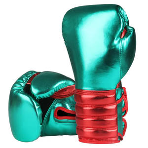 Gants de boxe sportifs confortables pour l'entraînement et le combat, fabriqués au Pakistan, personnalisés, avec fermeture auto-agrippante, en cuir véritable, CP-BG-33 - Product Image 2