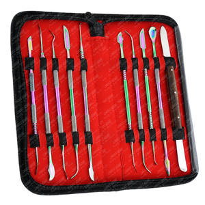 Herramientas de tallado de cera personalizadas, herramientas de arcilla cerámica, artesanía esculpir cerámica, cuchillo de hoja de doble extremo, instrumento quirúrgico, talla artística - Product Image 4