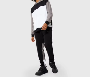 ชุดวอร์มมีฮู้ดผ้าฝ้ายคุณภาพสูง 100% สไตล์สตรีทแวร์ สำหรับฤดูหนาว - Product Image 1