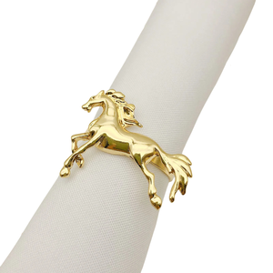 ห่วงรัดผ้าเช็ดปากโลหะดีไซน์ทันสมัยแหวนปลาดาวทองสำหรับโรงแรม - Product Image 6