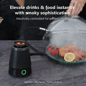 <span class=keywords><strong>Générateur</strong></span> <span class=keywords><strong>de</strong></span> <span class=keywords><strong>fumée</strong></span> <span class=keywords><strong>froide</strong></span> portable et pistolet à <span class=keywords><strong>fumée</strong></span> <span class=keywords><strong>électrique</strong></span> Combo-Machine à fumer professionnelle pour cocktail, whisky, aliments et boissons - Product Image 3