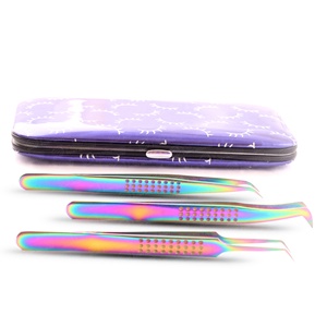 แหนบขนตาสแตนเลสที่ดีที่สุดดีไซน์เรียวปลอดภัยกว่าบรรจุภัณฑ์ทนทานเพื่อให้มั่นใจในสภาพที่บริสุทธิ์ - Product Image 2