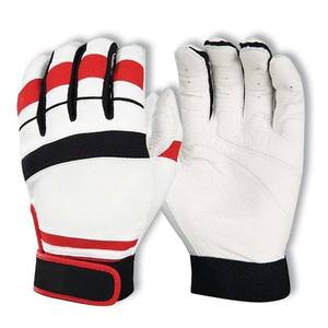 Gants de frappe de baseball durables pour hommes professionnels avec cuir/PU personnalisable fabriqués au Pakistan - Product Image 2