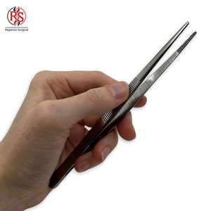 Pinzas de Presión Rectas de Acero Inoxidable de Calidad Premium para Tejidos, Instrumentos Quirúrgicos - Product Image 5