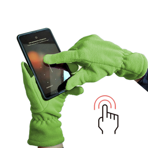 Gants de sport en cuir PU thermique d'hiver chauds et écologiques avec écran tactile pour femmes et hommes, pour le cyclisme quotidien, la course à pied, la randonnée, les voyages - Product Image 4