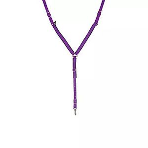 Western Horse Barrel Roping Plastron Trail Pleasure Collier de poitrine noir usiné Collier de poitrine en cuir de cheval - Product Image 2