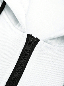 ชุดวอร์มผ้าโพลีเอสเตอร์2025มีฮู้ดสำหรับผู้ชายชุดวอร์มสองชิ้นผ้าโพลีเอสเตอร์100% ระบายอากาศลำลองสำหรับฤดูหนาว - Product Image 5