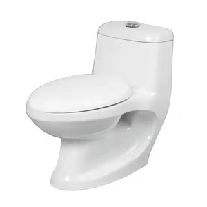 Bol carré en céramique Ripone de luxe vente chaude articles sanitaires en céramique toilettes WC, toilette à laver une pièce avec bidet - Product Image 1