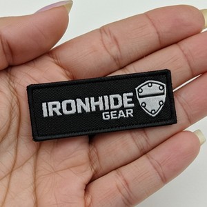 Etiquetas tejidas de Damasco satinado a medida para uniformes de caza tácticos de equipo al aire libre respuesta rápida con opciones personalizadas OEM ODM - Product Image 6