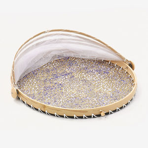 Cubierta de comida de mosquito de madreperla natural, colección de vajilla para el hogar de diseño único, herramienta especial hecha en Vietnam - Product Image 2