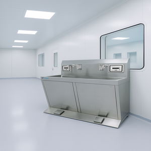 Station de lavage chirurgical SI avec capteur et modèle à commande au pied SIS 2058B Garantie 1 an - Product Image 1