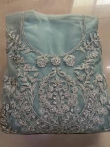 Recién llegado, vestidos Anarkali y Salwar Kameez con codificación de bordado y trabajo en piedra de exportación de India - Product Image 3