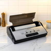 90kPa 185W 35cm 30L/min 7 Modes coupe-sac sec humide cuisine alimentaire machine sous vide soudeuse emballage alimentaire