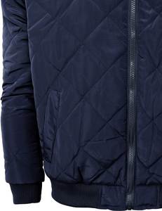 Chaqueta Universitaria de Lona Unisex de Alta Calidad 2025, Impermeable, Cortavientos, Transpirable, Estilo Casual Elegante para Invierno, Logotipo Frontal, Servicio OEM - Product Image 6