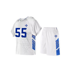 Uniforme de lacrosse pour hommes adultes de haute qualité, 100% polyester, séchage rapide et respirant, vêtements d'entraînement avec logo personnalisé - Product Image 1