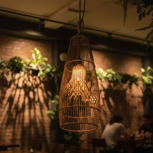 Lampe AGNIRA en rotin artisanal - Product Image 3