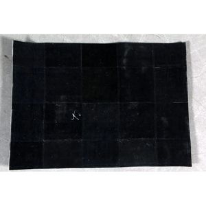 Handmade Square Hair-On Leather Carpet-High Quality Plush <b>Rug</b> for Living Room and Bedroom - Product Image 3