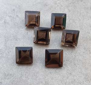 คุณภาพสูง 100% ธรรมชาติควอตซ์ควอตซ์ทรงสี่เหลี่ยมเพชรพลอยตัดปรับเทียบอัญมณีแท้หลวมทุกขนาดที่มีอยู่ OEM - Product Image 2