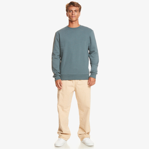 Hot <b>Sale</b> New Branded Quality Custom Logo Embroidered Silk Screen Printed Dyed Solid Winter Crew Neck Fleece Man's Sweatshirts - Product Image 2