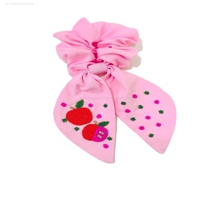 Moda personalizada indio bordado a mano semilla cuentas Scrunchies Chic accesorio para el cabello con cuentas Scrunchies - Product Image 5