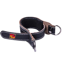 Sangles de cheville en cuir de vachette sur mesure, robustes, antidérapantes, respirantes, protection avancée pour l'entraînement en salle de sport, la musculation et les levées de poids