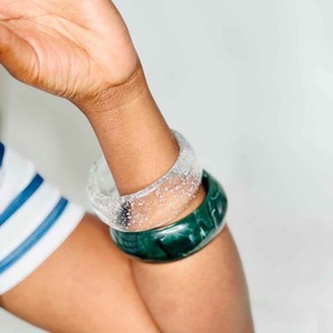 Resin Bangles & Bracelets for Women New Collection Angel Style Jewelry for Parties and Weddings High Quality - Product Image 5