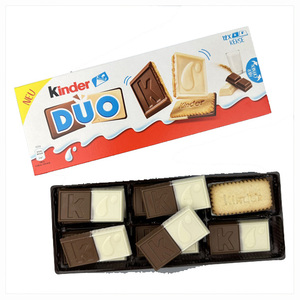 Kind-Er Duo บิสกิตสีขาวและนมช็อกโกแลต5x2er 12บาร์5.3ออนซ์น้ำตาลเวเฟอร์แบบหวานบรรจุจำนวนมากพร้อมคุณสมบัติกลูโคส - Product Image 5