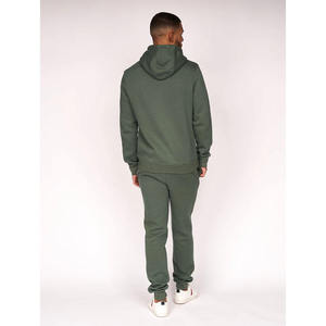 Ensemble de jogging de sport pour hommes personnalisé ensemble de sweat à capuche 2 pièces en coton épais imprimé survêtement prix de gros - Product Image 2