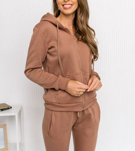 Vêtements de formation slim avec logo personnalisé Ensemble de survêtements pour femmes Top vente Meilleur prix Survêtement pour femmes Vêtements décontractés Survêtement pour femmes - Product Image 3