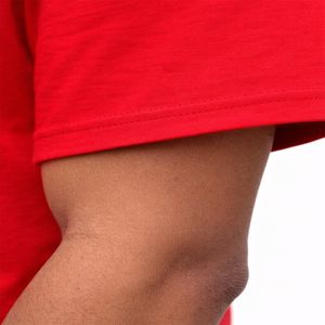 Camisetas de Cuello Redondo Extra Grandes, Estampadas Personalizadas, de Manga Corta, Gruesas y Pesadas, 100% Algodón, Marca Estadounidense - Product Image 6