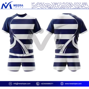 Kit de rugby personnalisé sublimé pour hommes vêtements de sport respirants à séchage rapide pour équipes et clubs uniformes de jeu professionnels - Product Image 4