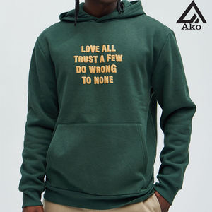 Sweat-shirt homme en molleton 100% coton, grande taille, épais, avec broderie et impression de logo personnalisés, de qualité supérieure, par Ako - Product Image 1