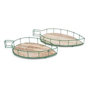 Diseño elegante, bandeja de madera hecha a mano para servir, Decoración de mesa, bandeja de vajilla redonda de primera calidad, vajilla de desayuno duradera, bandeja para servir - Product Image 6