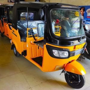 รถสามล้อเครื่องยนต์เบนซิน ORIGINAL NEW TVS King Deluxe รุ่น 3 ล้อ สีเหลืองทอง - Product Image 4