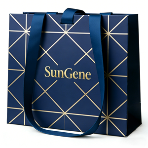 Sacs en papier kraft écologiques personnalisés avec un design luxueux, taille sur mesure pour les boutiques de vente en gros et au détail - Product Image 3