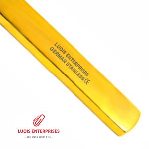 Osteotome nasal micro avec garde arrondie, instrument chirurgical ORL, acier inoxydable de qualité médicale, outil de précision pour les os - Product Image 3