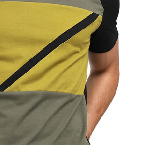 T-shirt décontracté pour hommes 100% coton avec impression personnalisée coupe régulière vente en gros OEM ODM T-shirt imprimé - Product Image 6