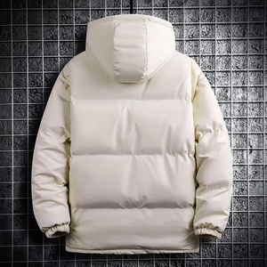 Men's Best Quality <b>Waterproof</b> and Windproof Winter Puffer Jacket <b>Coat</b> Quilted <b>Padded</b> Customized Logo Printing - Product Image 5