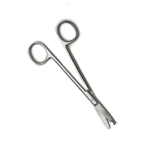 Tijeras de disección T.C de carburo de tungsteno de punta afilada quirúrgica Dental 15 Cm Acero inoxidable recto curvo medio color dorado Ce - Product Image 1