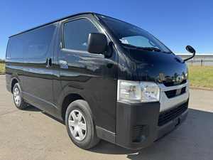 Furgoneta Hiace 2020 usada, tracción trasera, motor 4.5L, caja de cambios automática, asientos de cuero, interior oscuro, cámara trasera de 360°, autobús Hiace japonés, furgoneta de 13 plazas. - Product Image 6