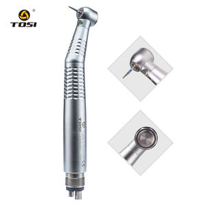 Pièce à main dentaire en alliage de cuivre avec 3 jets et lumière LED, mandrin à bouton-poussoir, haute vitesse pour clinique dentaire - Product Image 5