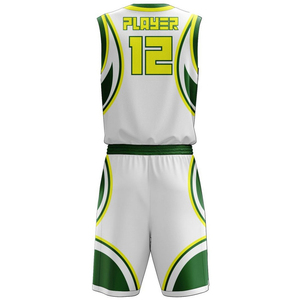 Último diseño, uniformes de baloncesto unisex, sin mangas, transpirables, de talla grande, sublimación personalizada, uniformes de baloncesto de poliéster 100% - Product Image 3
