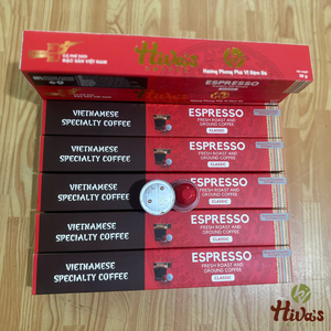ราคาขายส่งจากโรงงาน กาแฟแคปซูลเวียดนาม เบลนด์อาราบิก้า OEM 5.8 กรัม พร้อมส่งออก - Product Image 5