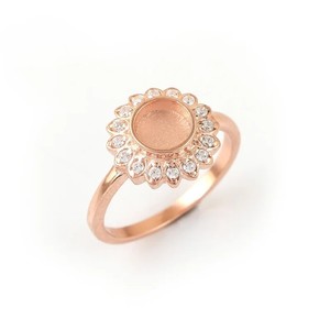 2025ที่มีคุณภาพที่ดีของนมแม่เครื่องประดับเงินกึ่งเม้าท์925รอบ6mm ว่างเปล่าการตั้งค่าแสตมป์หาทำในของขวัญอินเดีย - Product Image 1