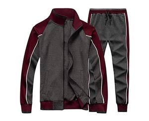 ชุดฮู้ดดี้และกางเกงจ็อกเกอร์ ชุดกีฬาสวมใส่สบายสำหรับผู้ชายและผู้หญิง ชุดแทรคสูทพรีเมียมแบบยูนิเซ็กซ์ ชุดลำลองสองชิ้น ชุดกีฬาสำหรับออกกำลังกาย - Product Image 1