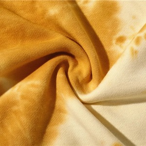 Vente en gros de pulls teintés à logo personnalisé sweats à capuche unisexes 100% coton pour hommes avec motif imprimé teint uni - Product Image 4